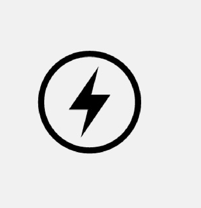 Electrostatic-discharge warning symbol