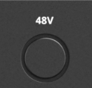 Horizon 8P – Frontseite & Motion UI, Phantom Power