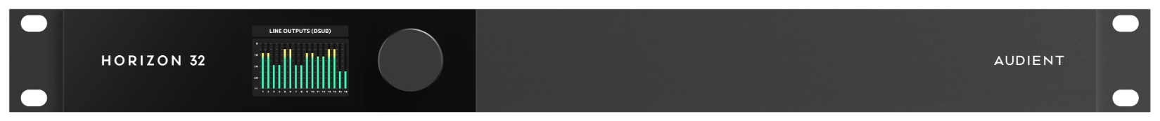 Horizon 32 front panel