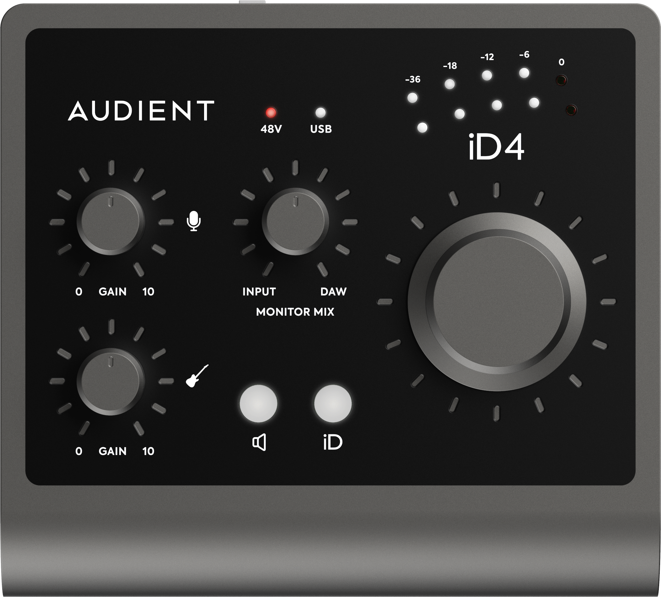iD4 MKII top control surface
