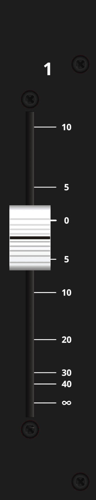 ASP4816-HE Long Fader scale