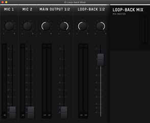 iD4 MKII loopback mixer