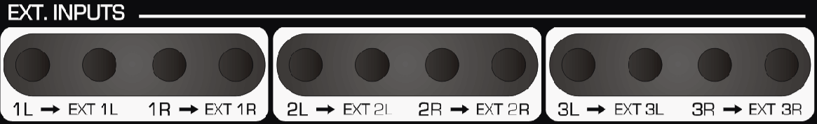 ASP8024-HE patchbay stereo Mix Outputs