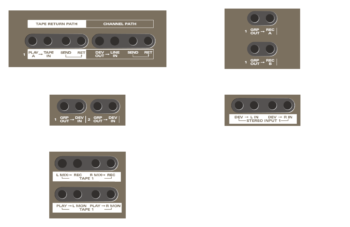 ASP8024 optional patchbay overview