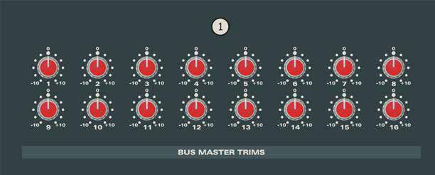 ASP4816 Classic Bus Master Trim कंट्रोल्स