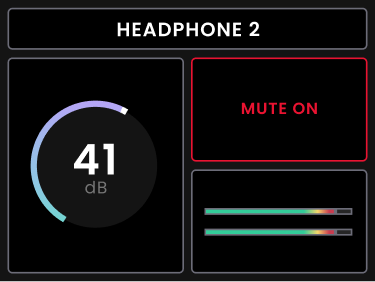 Horizon 8P Motion UI headphone 2 mute on