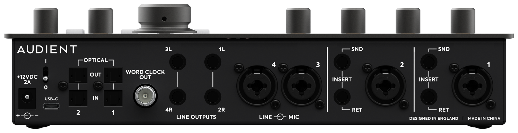 iD44 MKII रियर पैनल