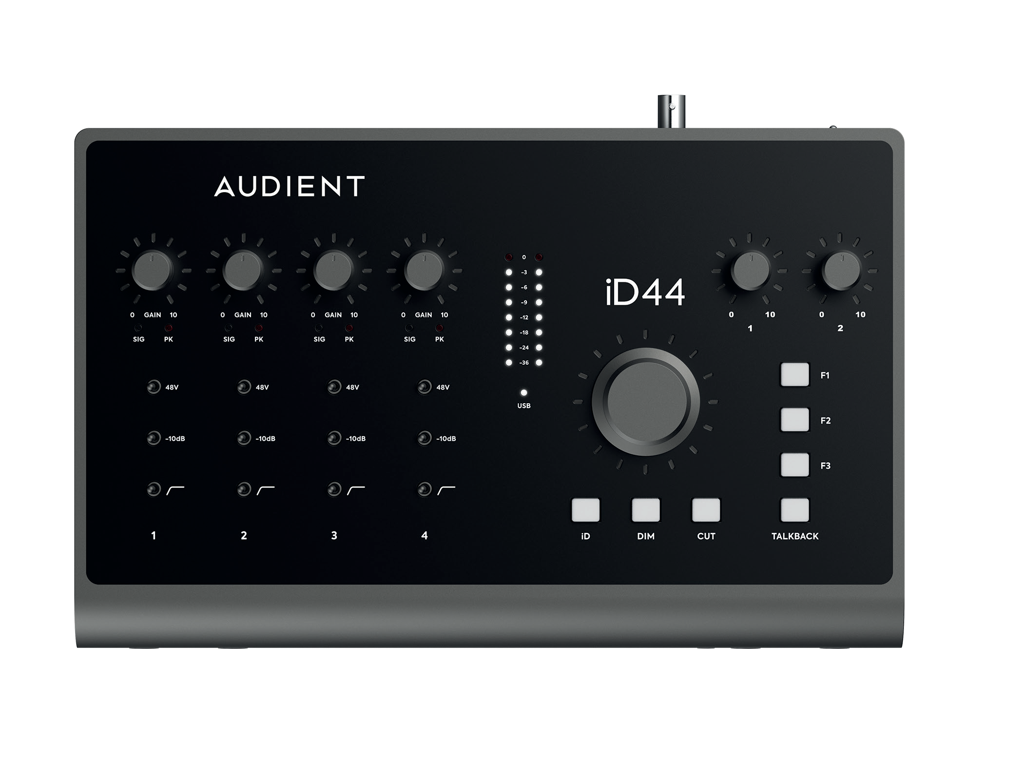 iD44 front dimension illustration