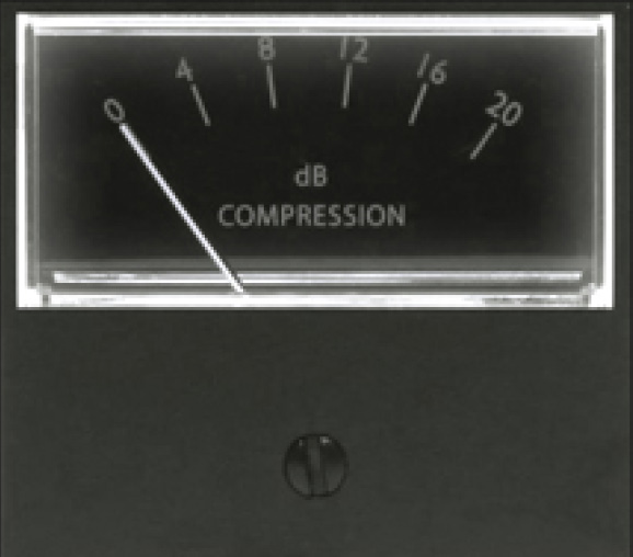 ASP4816-HE analogue gain-reduction meter