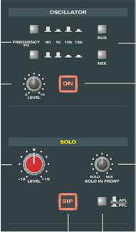 ASP4816 Classic oscillator and master solo controls