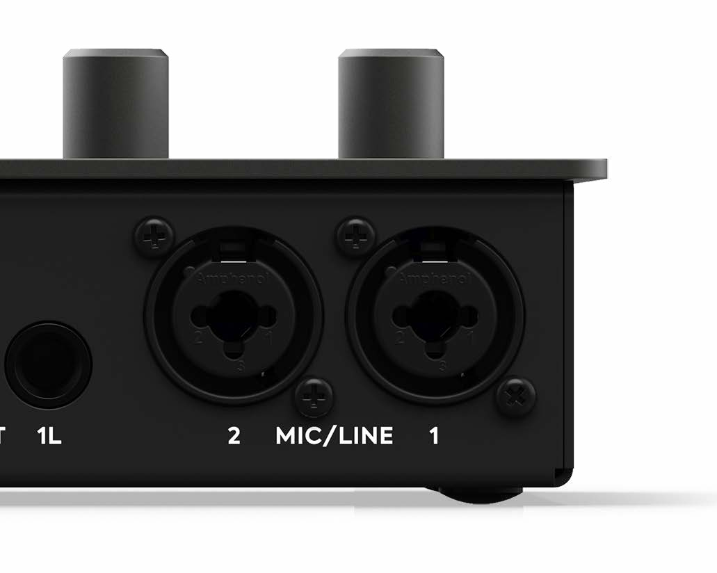 iD14 MKII の Mic/Line 入力端子