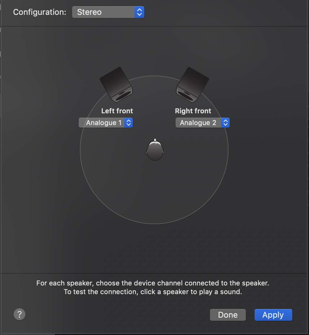 macOS 스피커 출력 설정