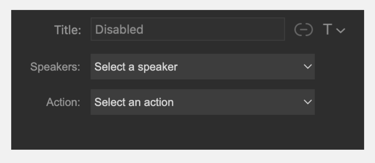 Stream Deck Speaker 동작 구성