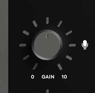 iD4 MKII 채널 1 게인 컨트롤