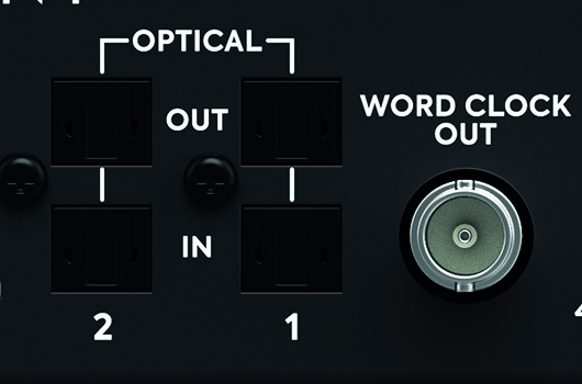iD44 MKII 듀얼 광 디지털 I/O 및 Word Clock 출력