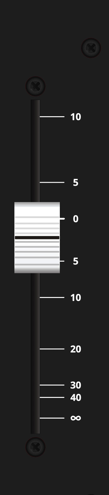 ASP4816-HE Subgroup 및 Line Input 17–24 컨트롤