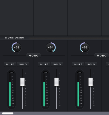 Horizon 16 整理 Mixer，在较大型 Mixer 中移动