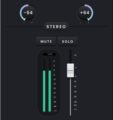 Horizon 32 整理 Mixer，使用立体声音源
