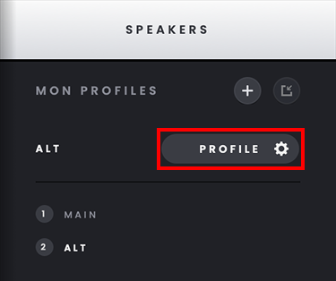 Horizon 32 Monitor Profiles & Speaker Layouts