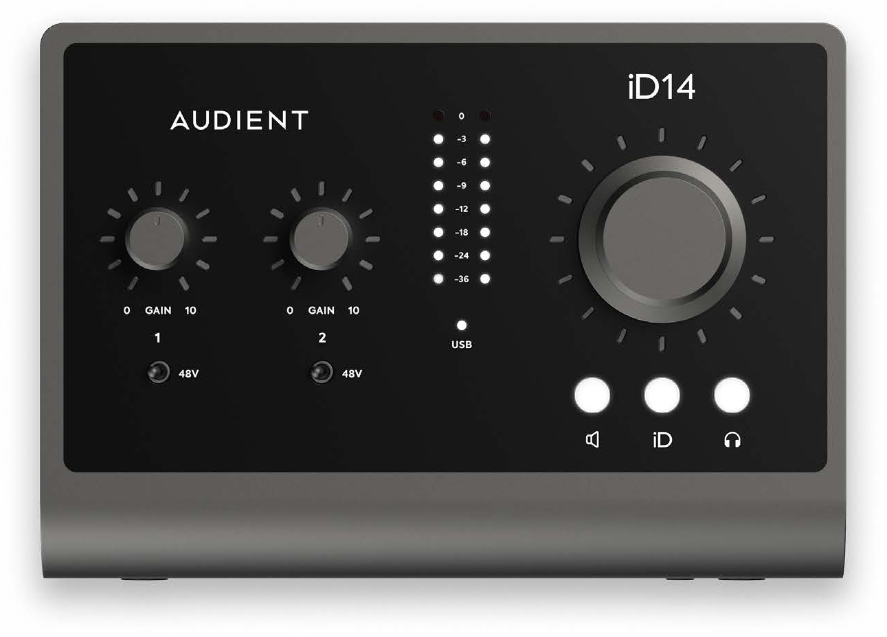 iD14 MKII 顶部控制面板