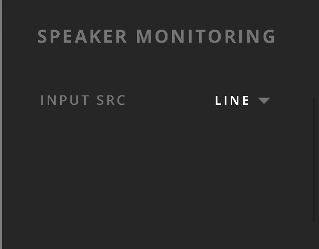 ORIA Control 中设置为 Line 的 Input Source 控件
