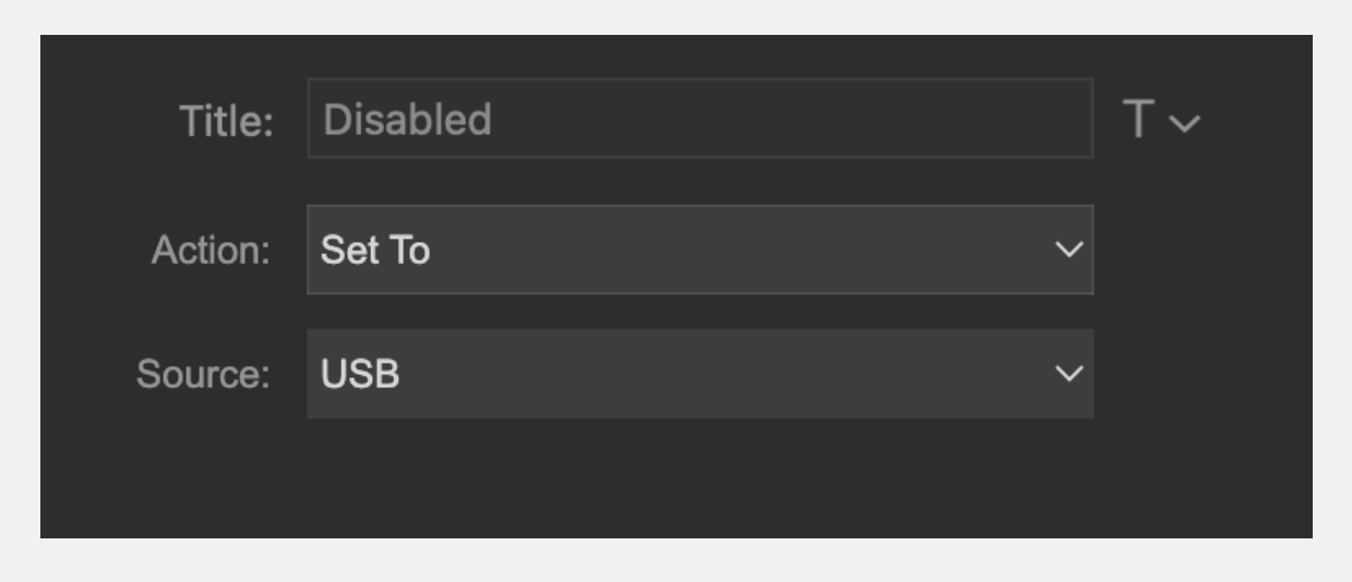 配置 Stream Deck Input Source 操作