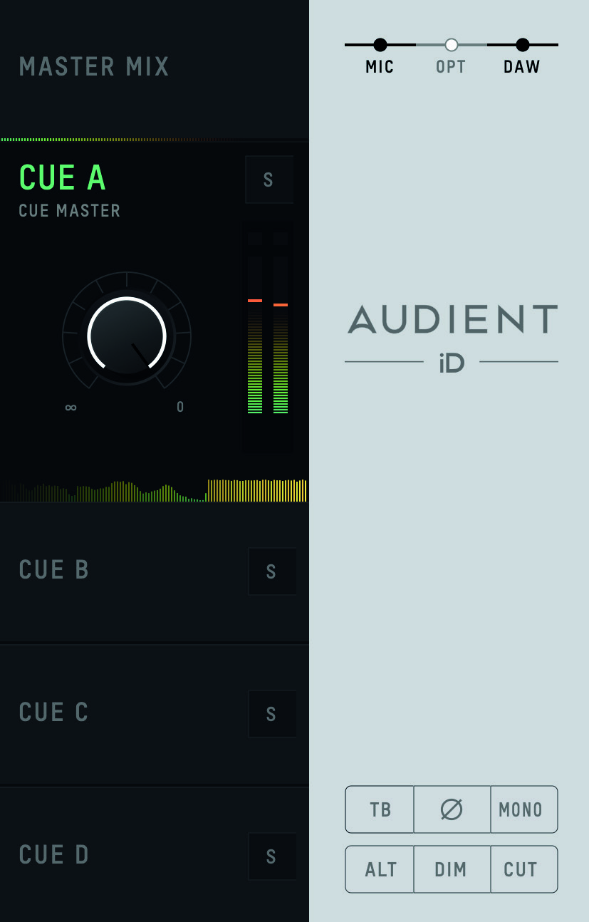 标注的 iD Software Mixer Master Section