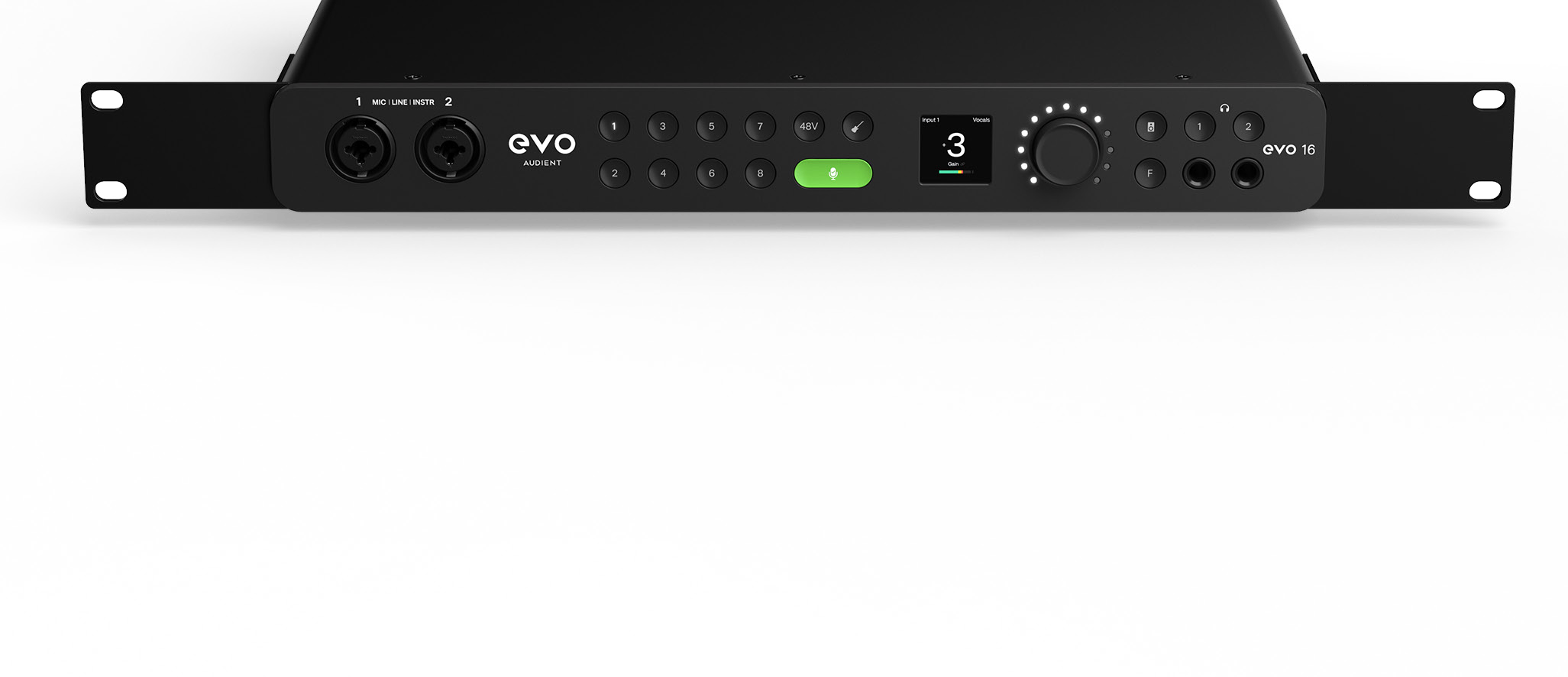 已安装机架耳的 EVO SP8